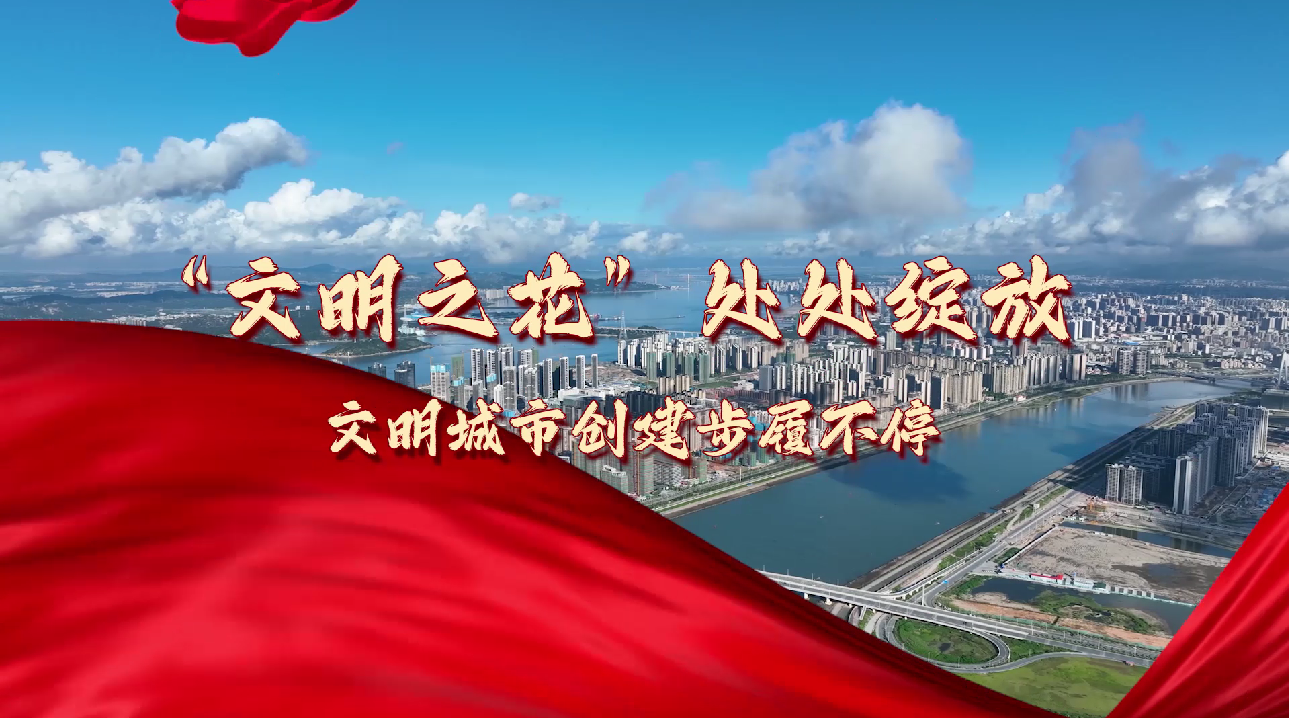 【非凡十年·看龙湖】“文明之花”处处绽放 文明城市创建步履不停