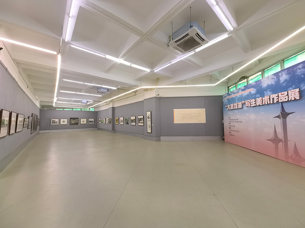 大美龙湖写生美术作品展
